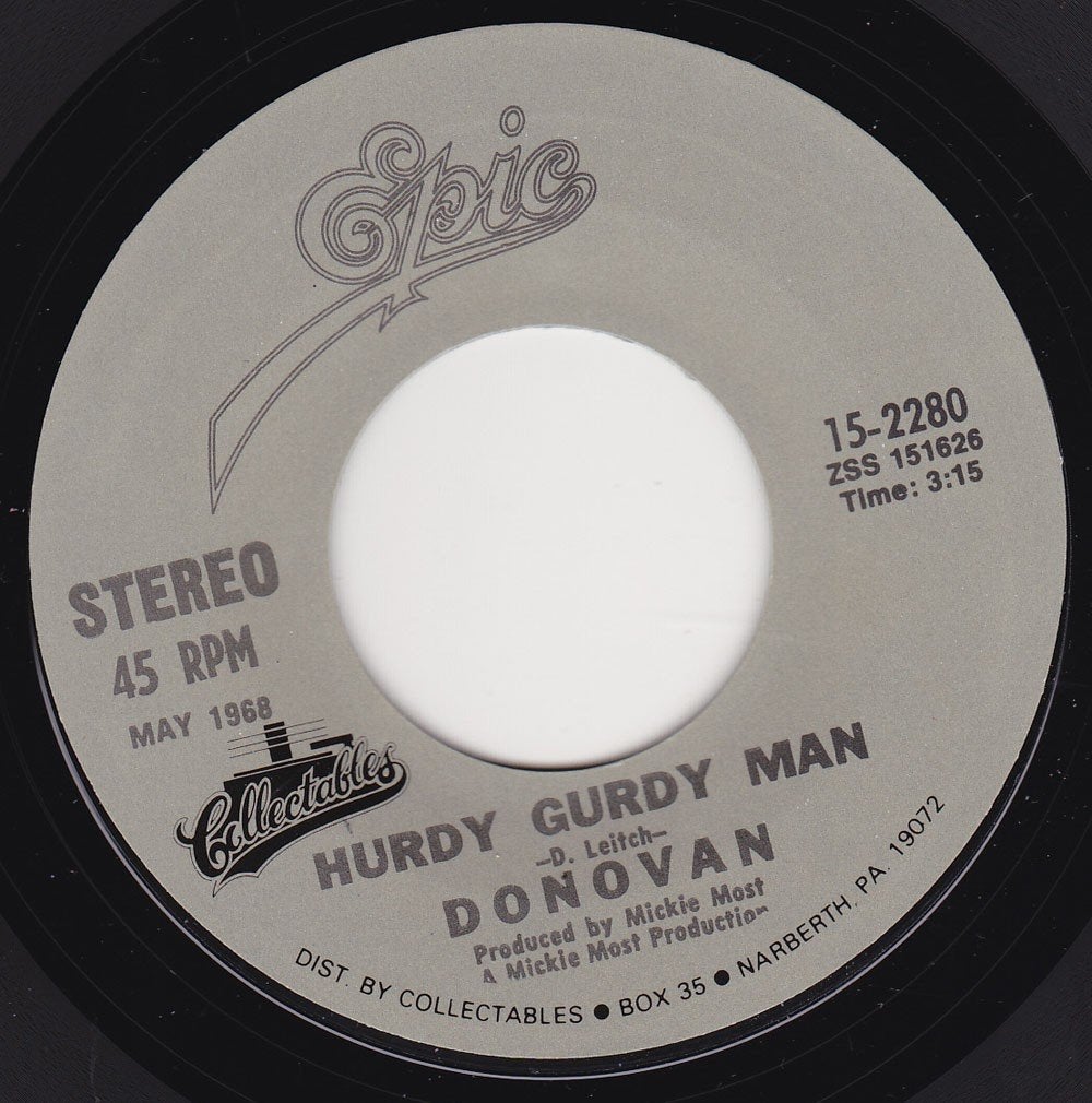 Donovan - Hurdy Gurdy Man 7", Ophalen of Verzenden, Nieuw in verpakking, 7 inch, Pop
