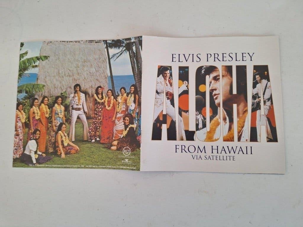 Cd Elvis Presley Aloha From Hawaii via Satellite, Cd's en Dvd's, Inclusief boekje, Ophalen of Verzenden, Zo goed als nieuw, Single