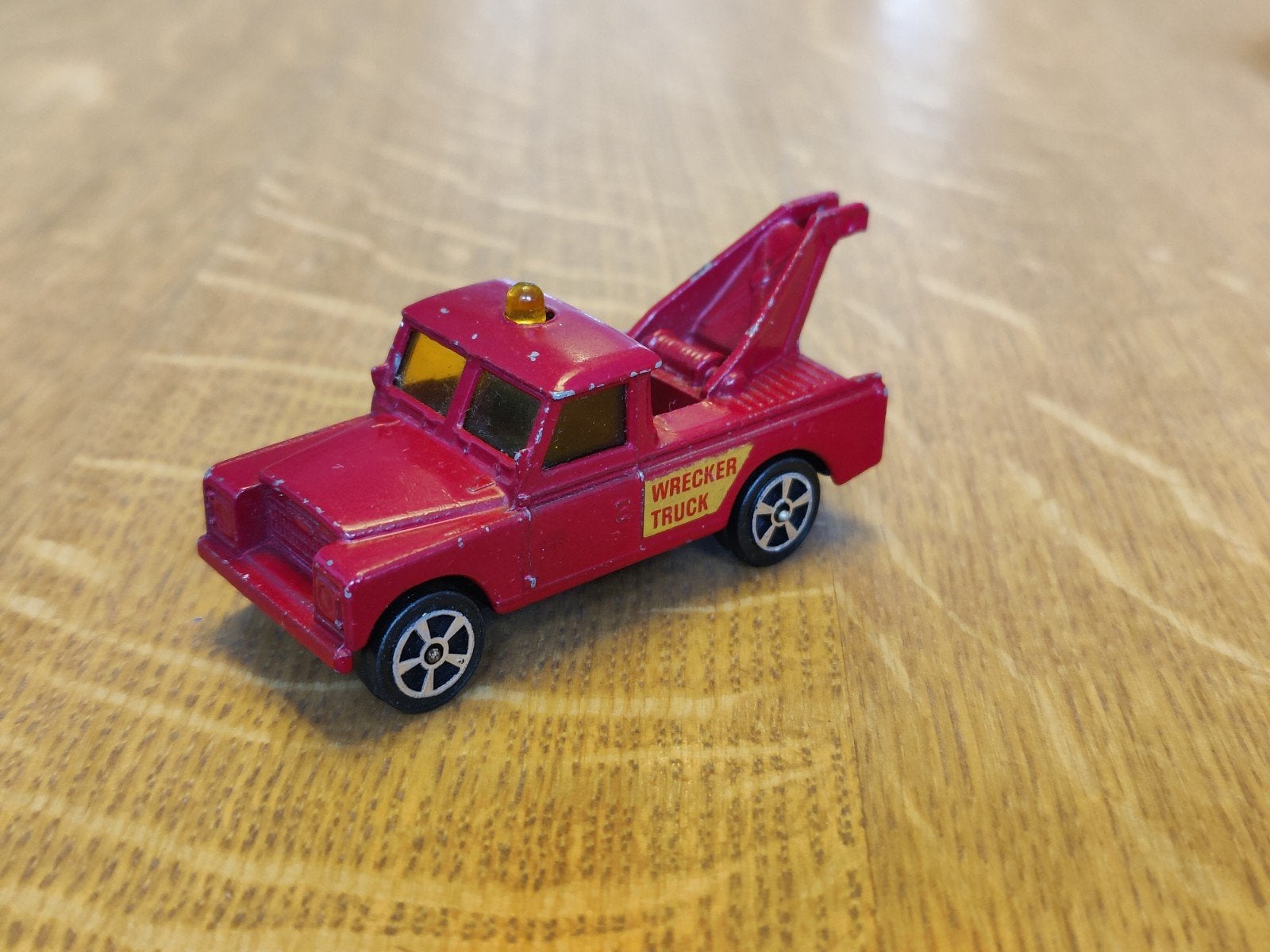 Corgi Juniors Land Rover Tow Truck ROOD, Ophalen of Verzenden, Zo goed als nieuw, Bus of Vrachtwagen