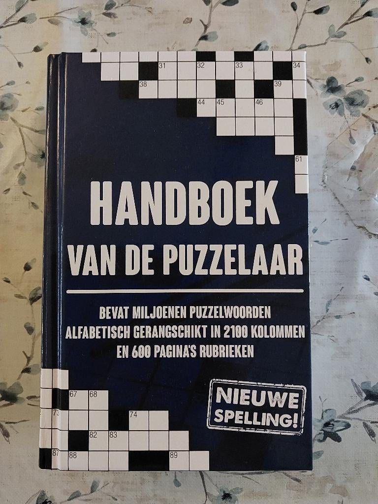 Puzzelwoordenboek Nieuw, Hobby en Vrije tijd, Denksport en Puzzels, Ophalen of Verzenden, Minder dan 500 stukjes, Nieuw, Puzzelboek