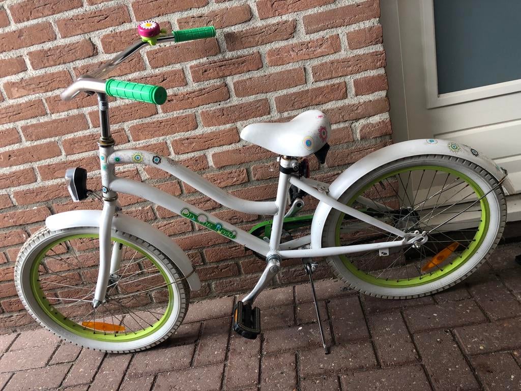 20 inch meisjesfiets - met terugtraprem, Fietsen en Brommers, Fietsen | Meisjes, Ophalen, Gebruikt, 20 inch