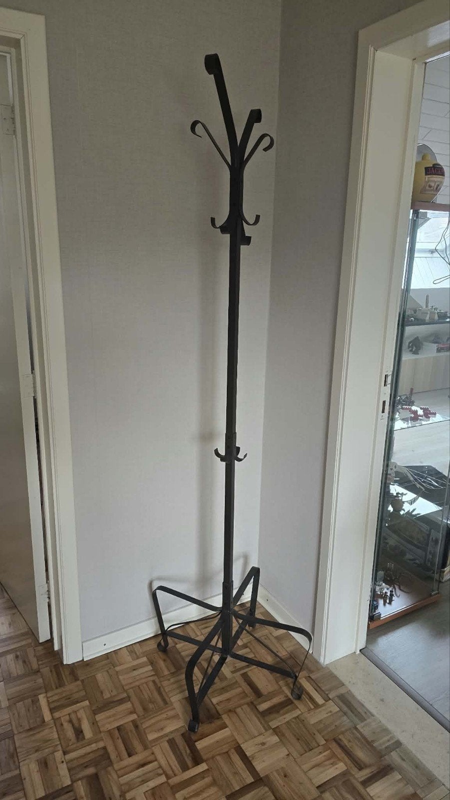 Staande Kapstok Ikea model Portis, Huis en Inrichting, Woonaccessoires | Kapstokken, Ophalen, Gebruikt, Metaal, Staande kapstok