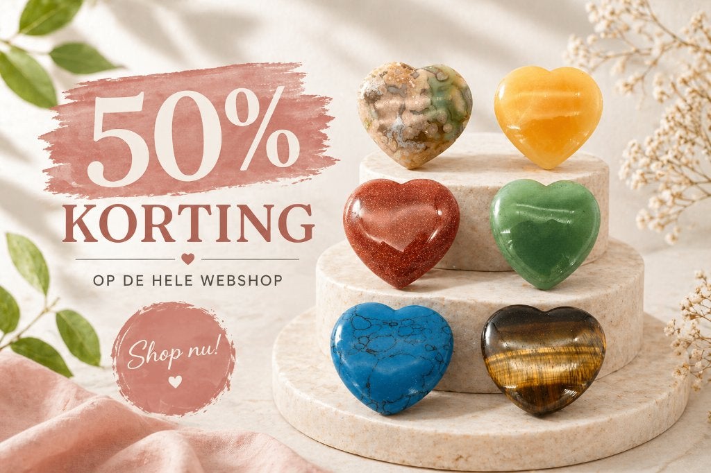 Edelstenen harten (50% KORTING), -, -, Nieuw, Ophalen of Verzenden