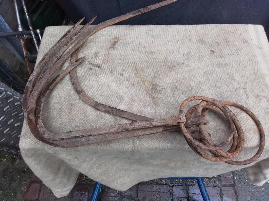 rietdekkers haken  gesmeed dakdekker, Ophalen of Verzenden