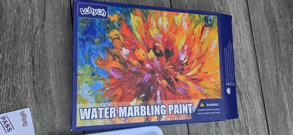 water marbling paint set nieuw, Ophalen of Verzenden, Nieuw, Knutselwerk