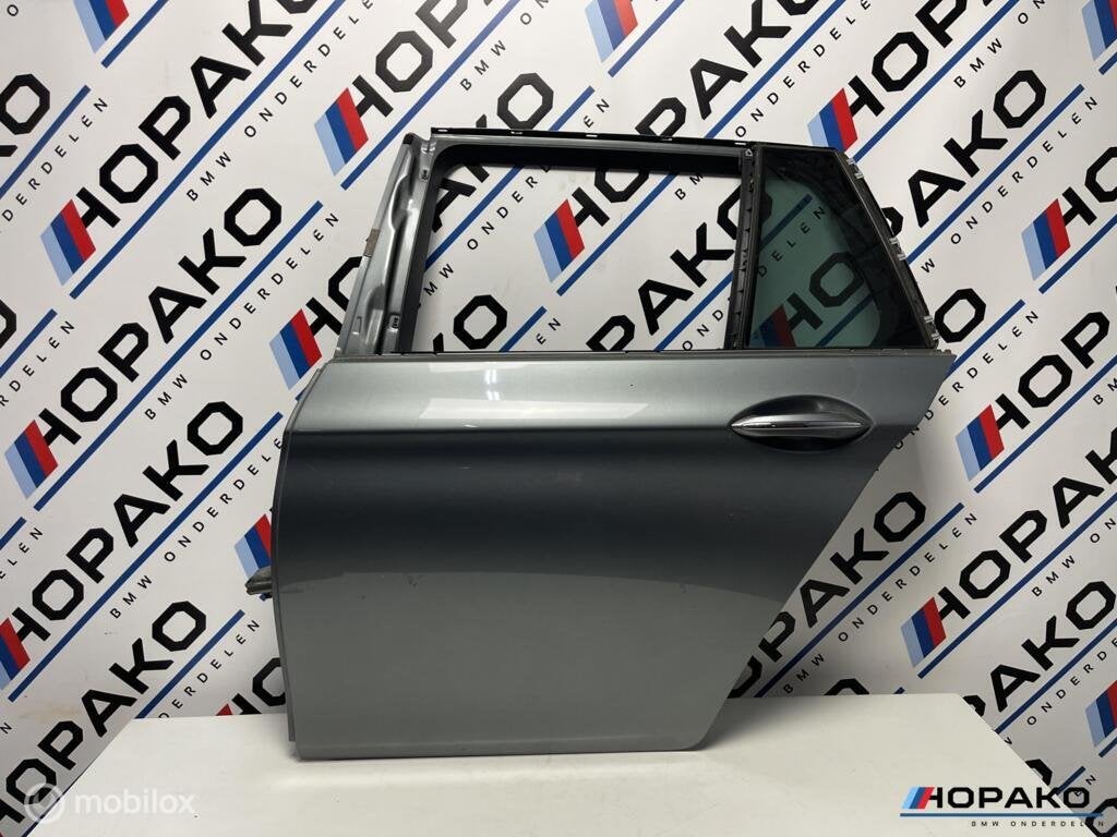 BMW 5 serie F11 touring |achterdeur links| Spacegrau A52, Auto-onderdelen, Gebruikt, Deur, Ophalen of Verzenden, Info@bmw.com