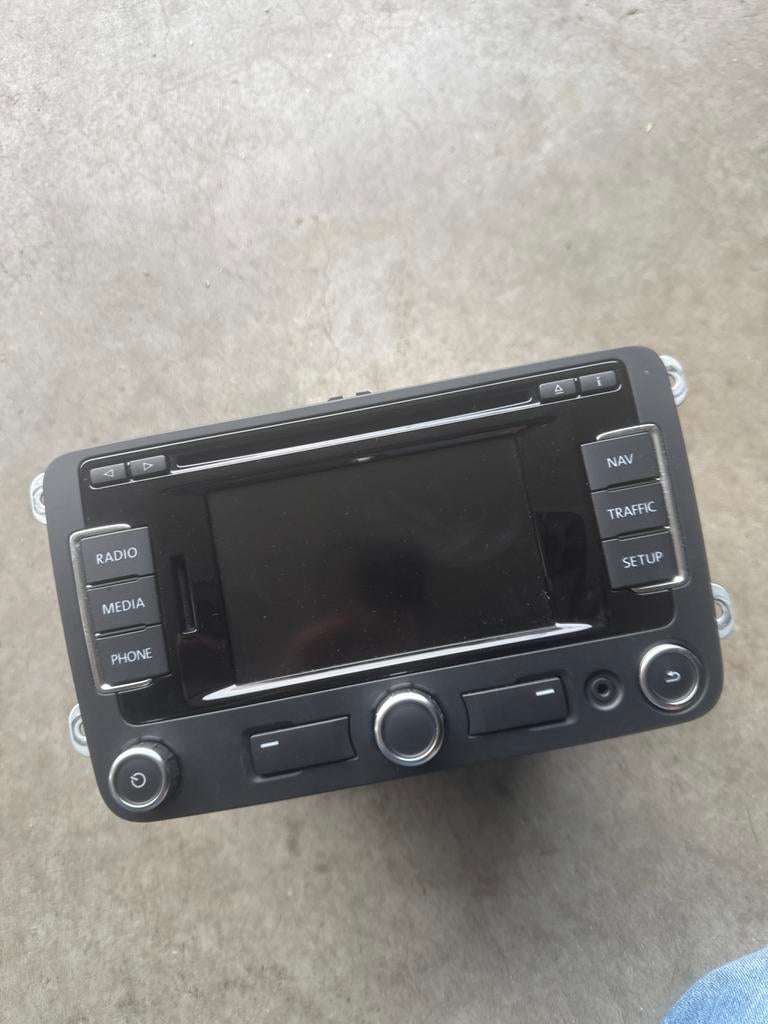 Volkswagen autoradio navigatie rns 310 rns310 vw incl code, Ophalen of Verzenden, Gebruikt