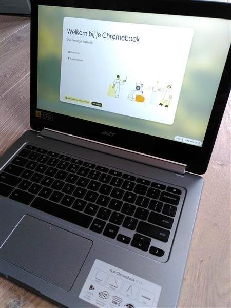 Acer Chromebook R13, 13 inch, Qwerty, Touchscreen, Ophalen of Verzenden