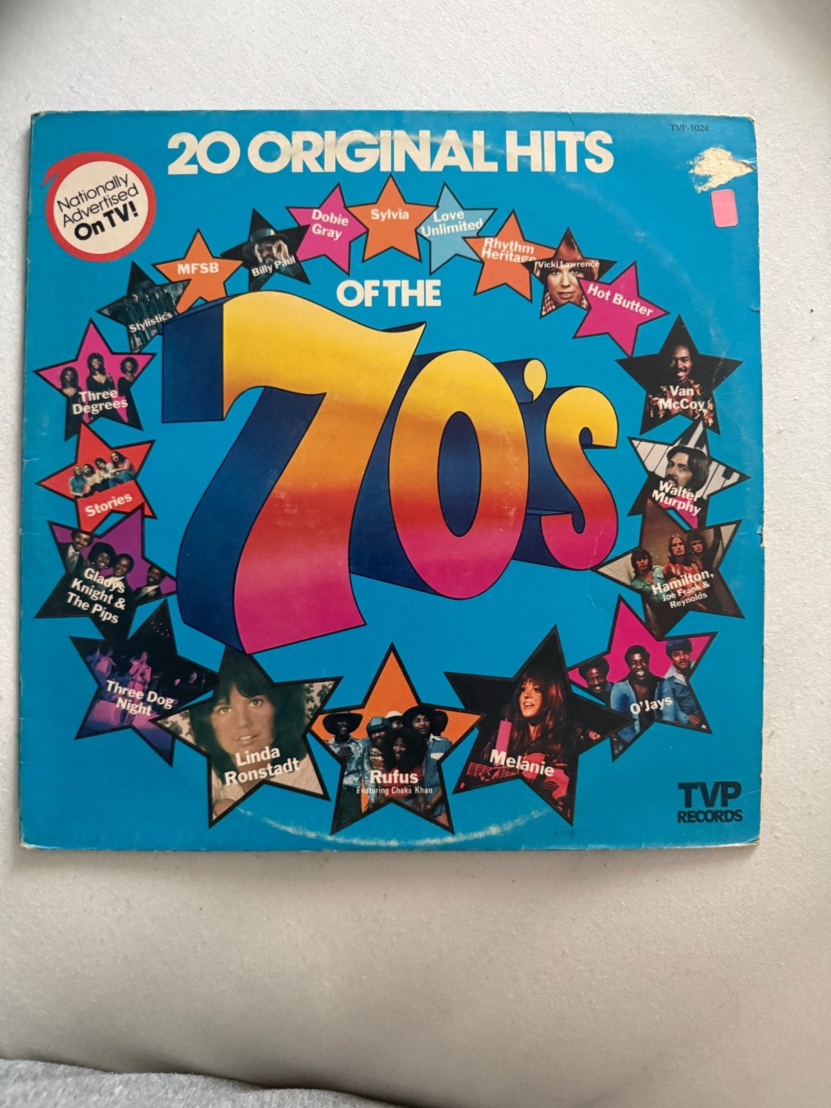 20 Original Hits of the 70's - Diverse Artiesten LP, Verzenden, 1970 - 1979, Gebruikt, 12 inch