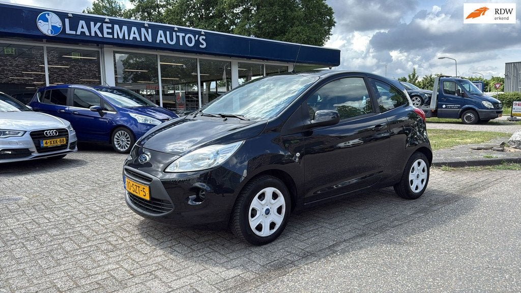 Ford Ka 1.2 Cool & Sound Airco Huurkoop Inruil APK Garantie, Voorwielaandrijving, Euro 5, Gebruikt, 1242 cc