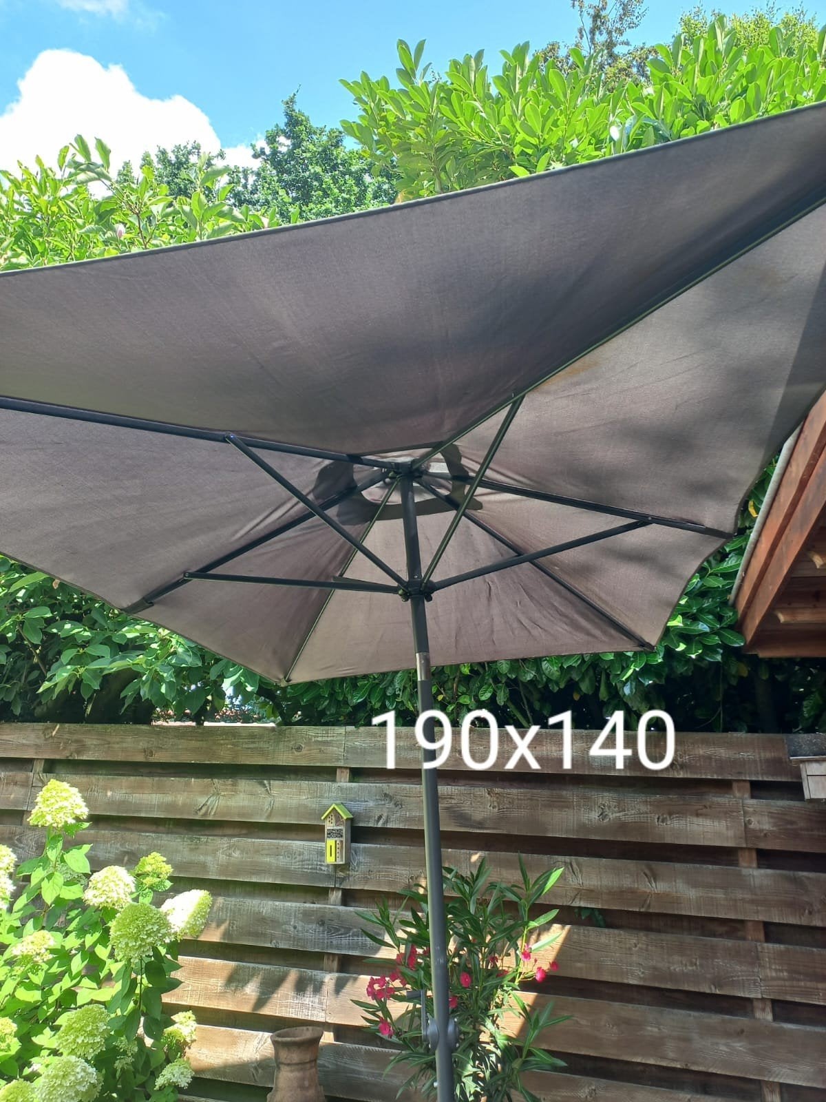 Parasol, Ophalen, Gebruikt, Zweefparasol
