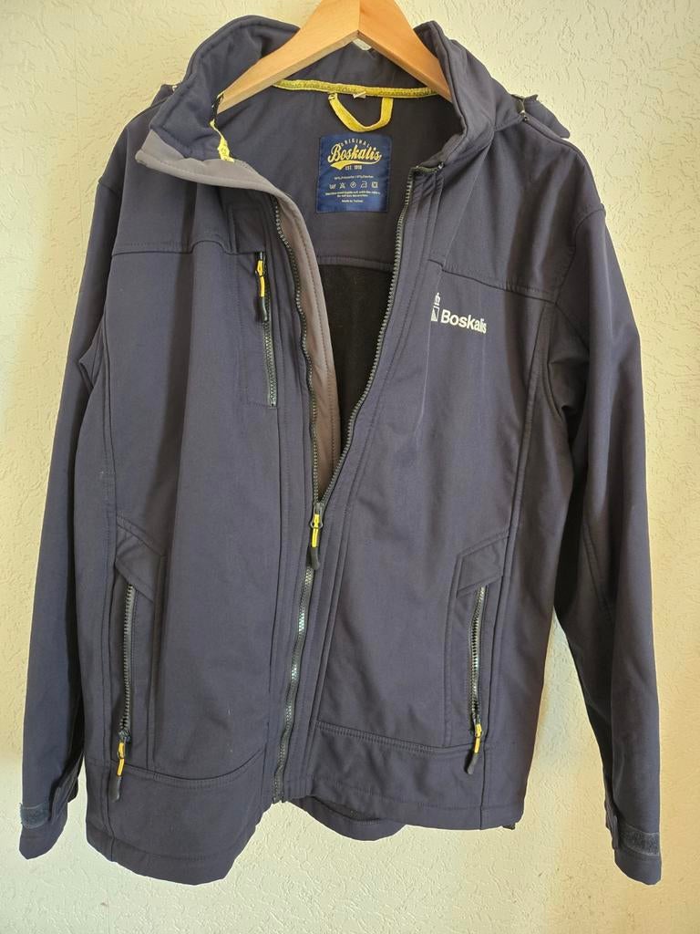 Boskalis softshell jas XXL, Ophalen of Verzenden, Zo goed als nieuw, Overige maten, Blauw