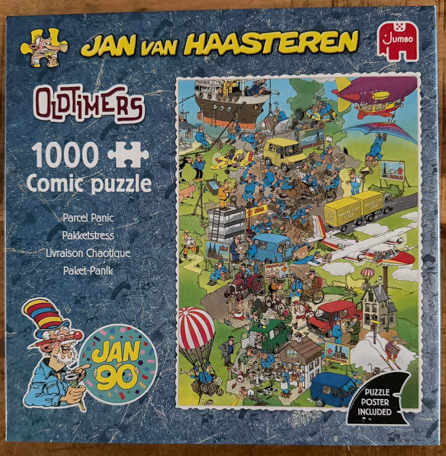 Jan van Haasteren puzzel 1000 stukjes - Helemaal compleet, Ophalen, 500 t/m 1500 stukjes, Zo goed als nieuw, Legpuzzel
