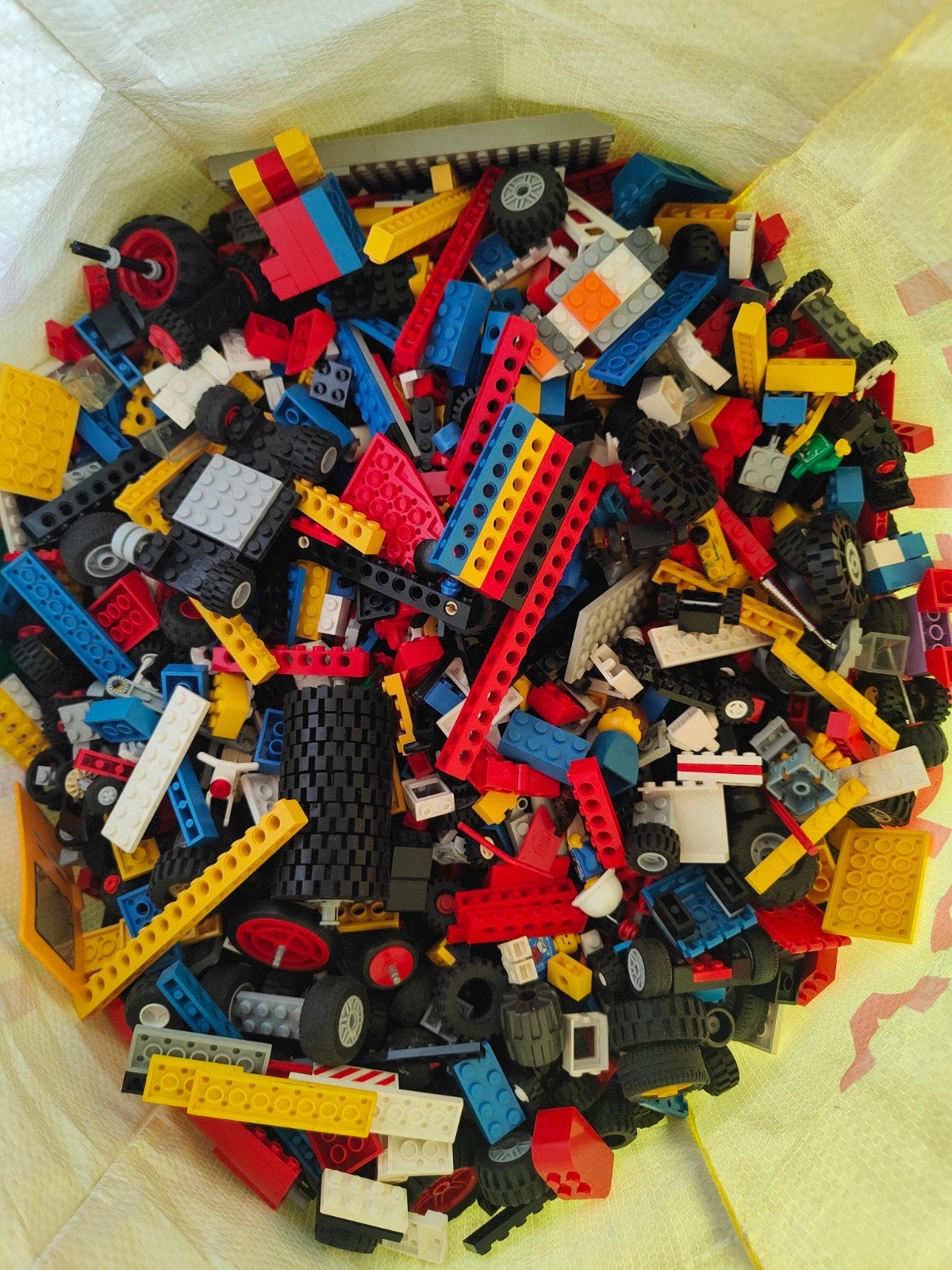 Grote partij vintage Lego - 8,25 kg, Ophalen of Verzenden, Gebruikt