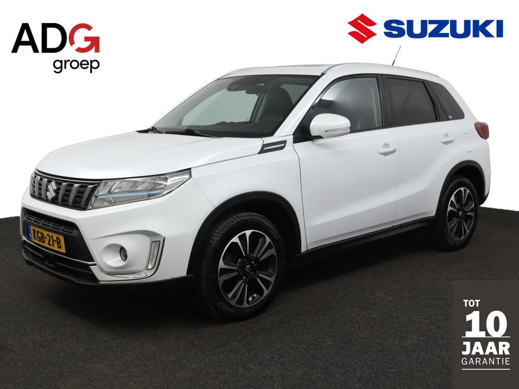 Suzuki Vitara 1.4 Boosterjet Style Smart Hybrid | Climate co, Auto's, Suzuki, 12 maanden, Gebruikt, 4 cilinders, Wit