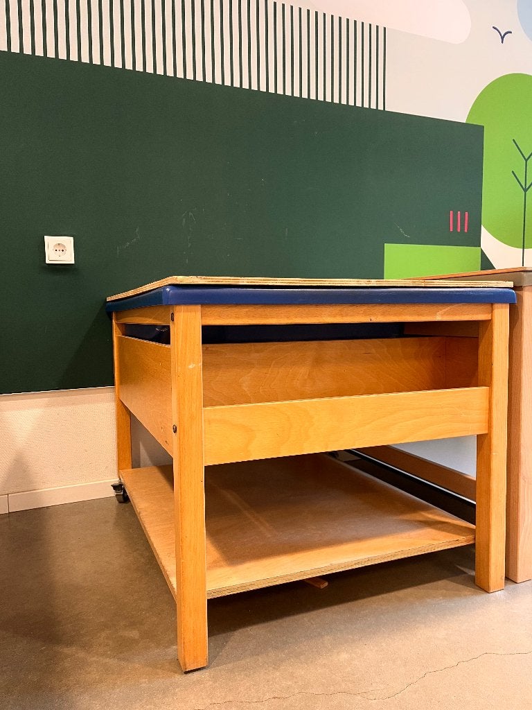 Zand- water tafel, Ophalen, Gebruikt