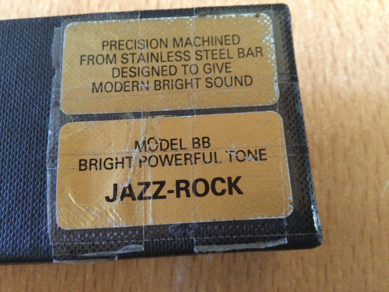 Geoff Lawton Tenor 8 BB. Stainless Steel Bar ( Vintage), Muziek en Instrumenten, Ophalen, Zo goed als nieuw, Tenor