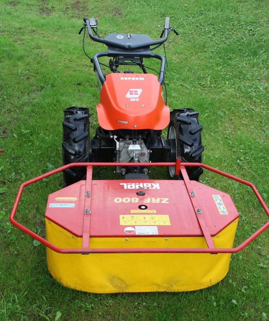 Koppl balkmaaier schotelmaaier ZRF80 / ZRF 800, Cirkelmaaier, Ophalen of Verzenden, Zo goed als nieuw, Benzine-grasmaaier