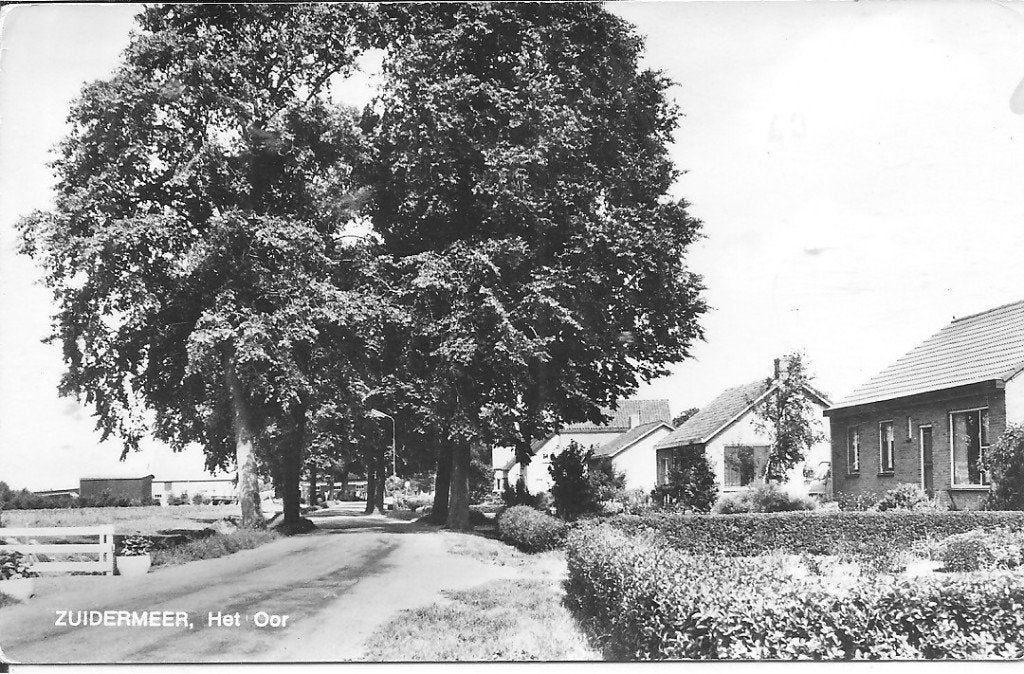 Ansichtkaart Zuidermeer Het Oor, Gelopen 1986, Ophalen of Verzenden, 1960 tot 1980, Gelopen, Noord-Holland