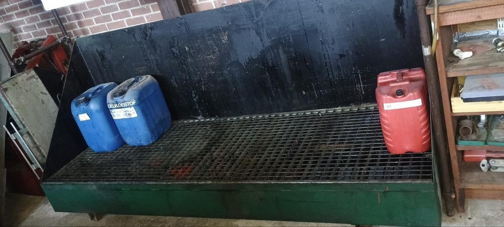 Olie opvangbak  milieu bak staal, Doe-het-zelf en Verbouw, Ophalen of Verzenden
