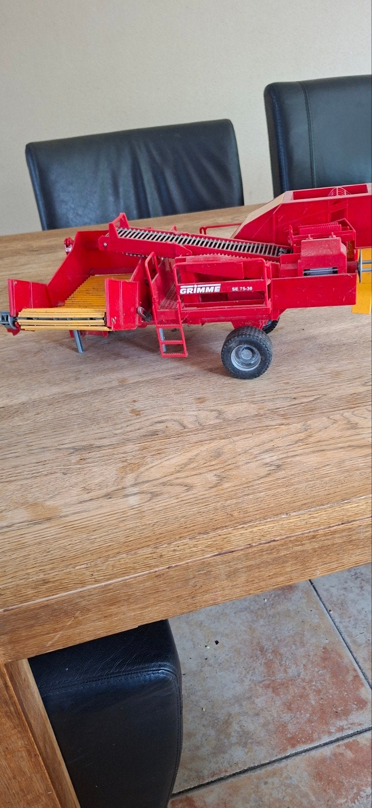 Grimme SE 75-30 Aardappelrooier Speelgoedmodel, Ophalen of Verzenden, Gebruikt