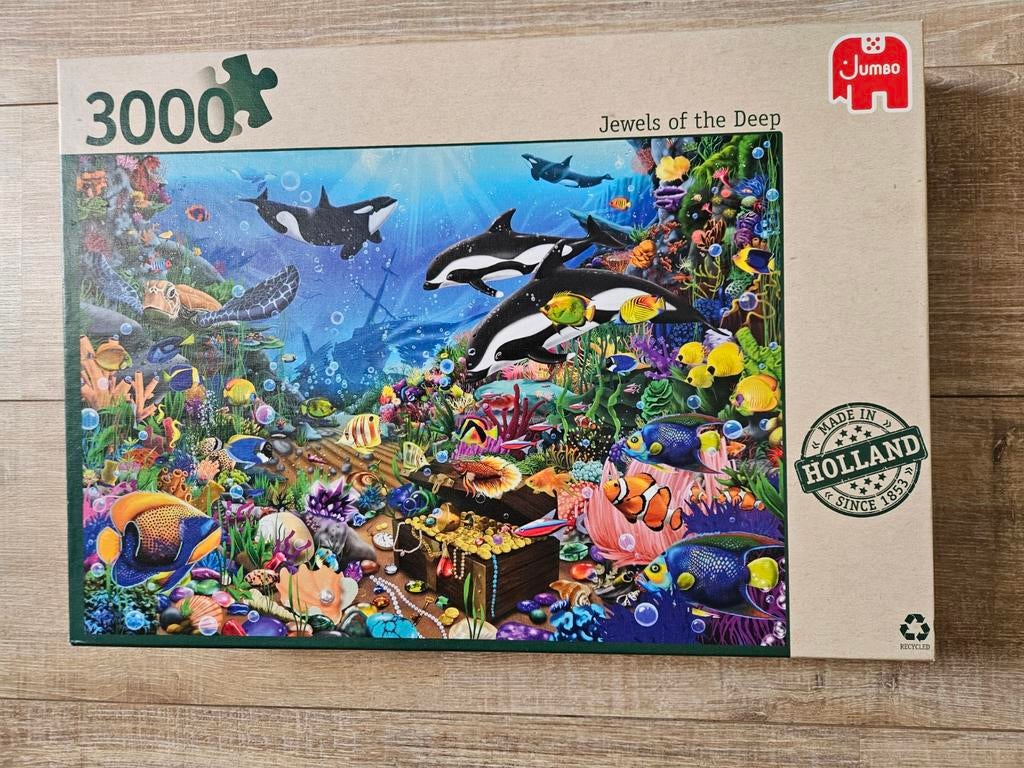 Puzzel Jumbo 3000 stukjes, Ophalen of Verzenden, Meer dan 1500 stukjes, Zo goed als nieuw