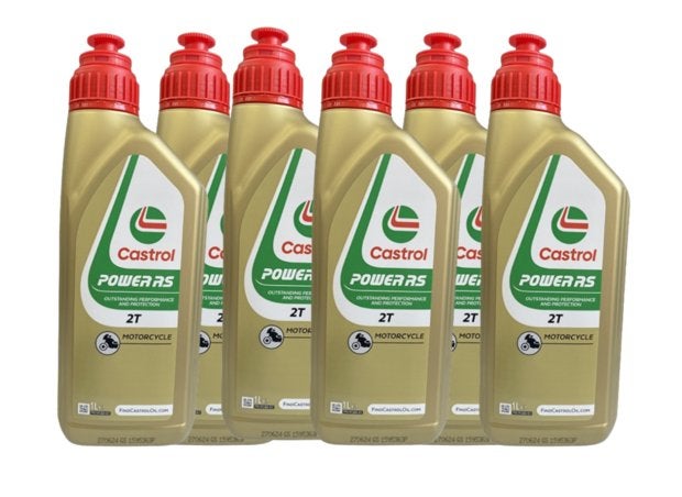 Castrol Power RS 2T 1L (6X1 liter) voordeelpak
