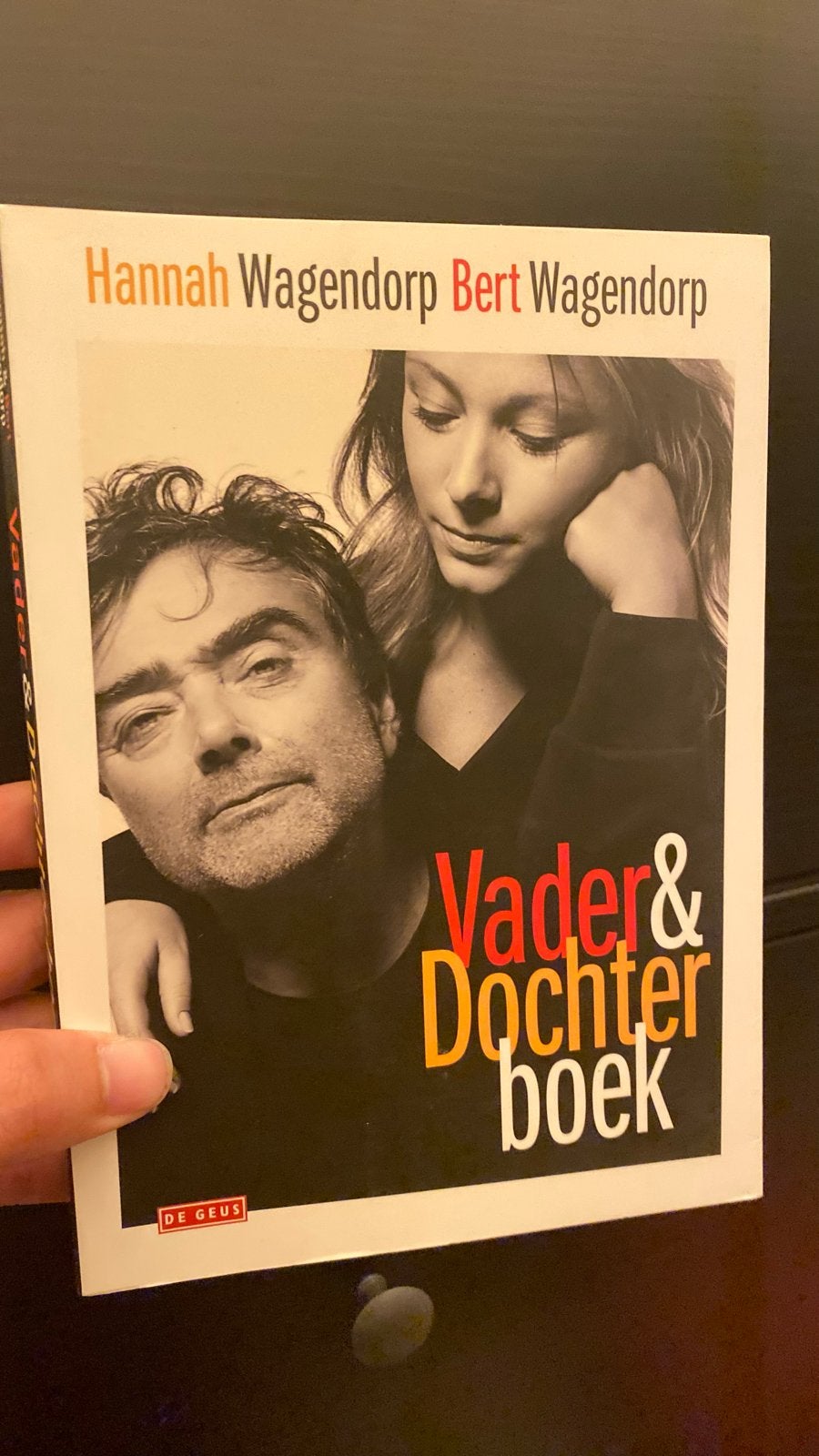 Vader & Dochter boek - Hannah en Bert Wagendorp, Ophalen of Verzenden, Zo goed als nieuw, Nederland