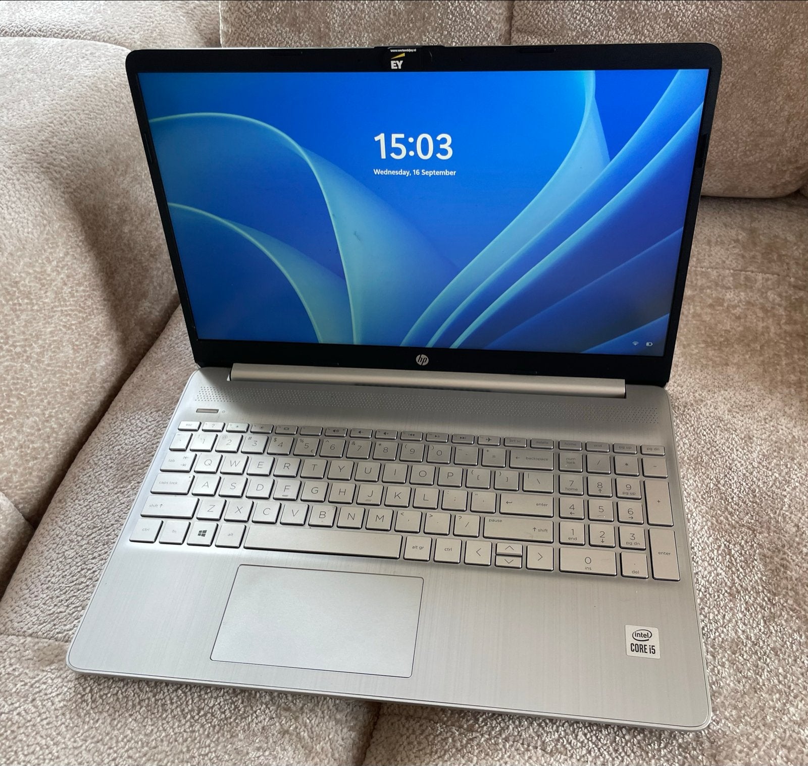 HP 15s-fq1968nd Serienummer: 5CD0354JXL, Ophalen, Gebruikt, 2 tot 3 Ghz, 8 GB