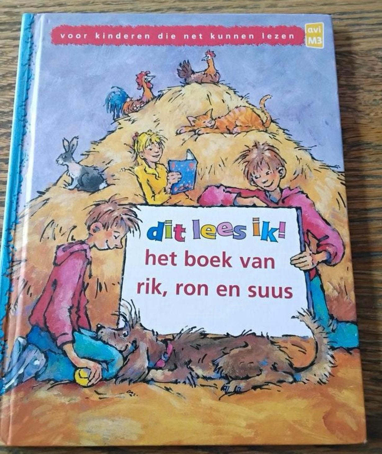 AVI-M3 HET BOEK VAN RIK RON EN SUUS v.d beginnende lezers, Boeken, Ophalen of Verzenden, Zo goed als nieuw