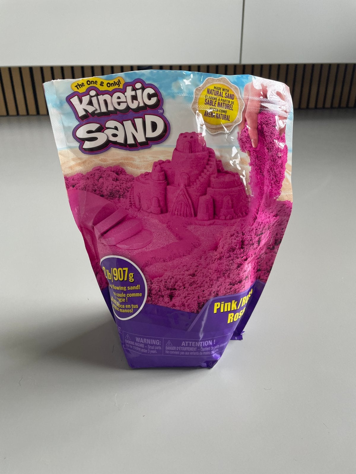 Kinetic Sand Roze - 907g, Kinderen en Baby's, Speelgoed | Educatief en Creatief, Ophalen, Zo goed als nieuw, Knutselen