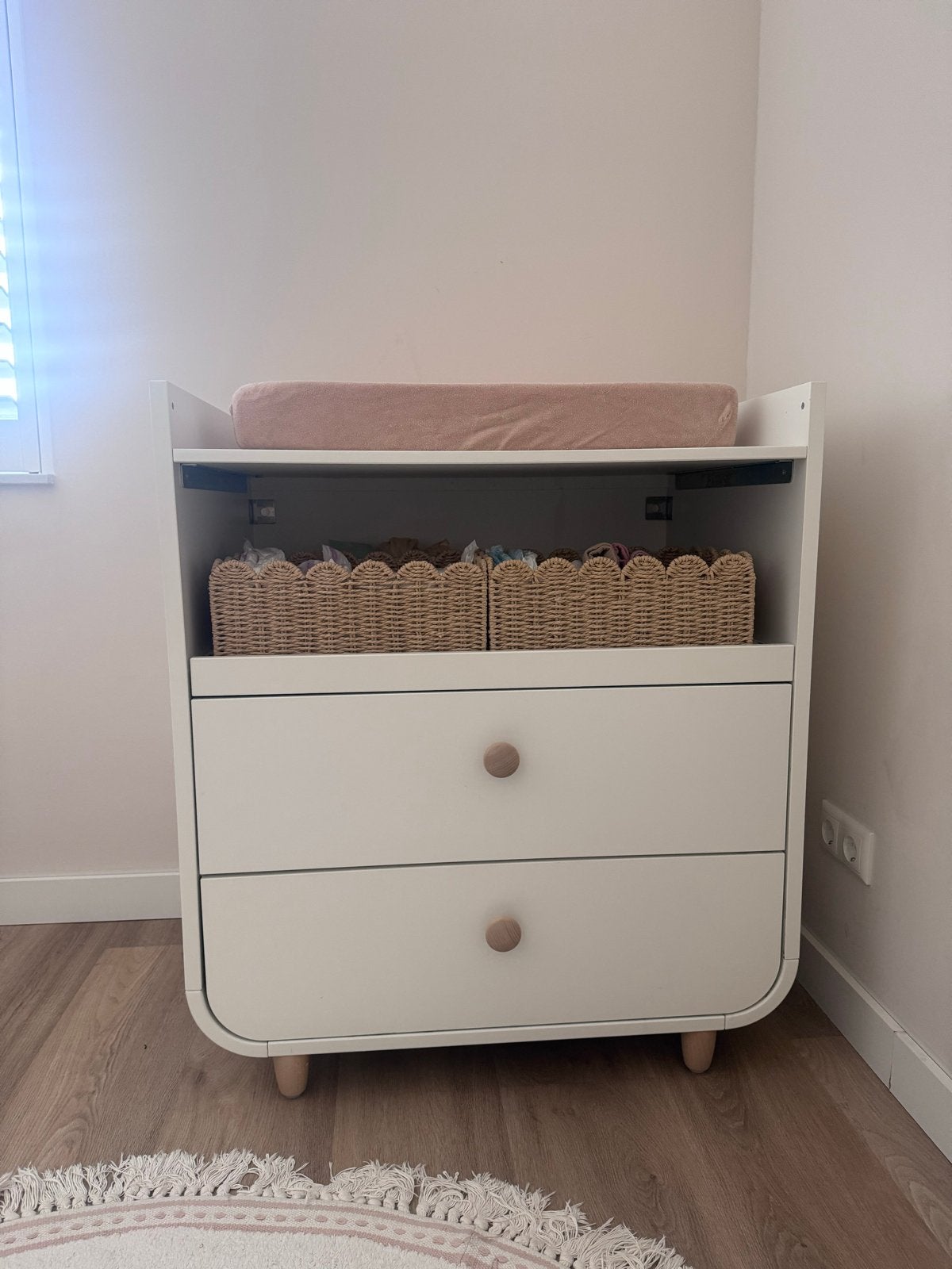 Witte ikea commode MYLLRA omgeving Amsterdam, Ophalen, 50 tot 70 cm, Zo goed als nieuw, 75 tot 100 cm