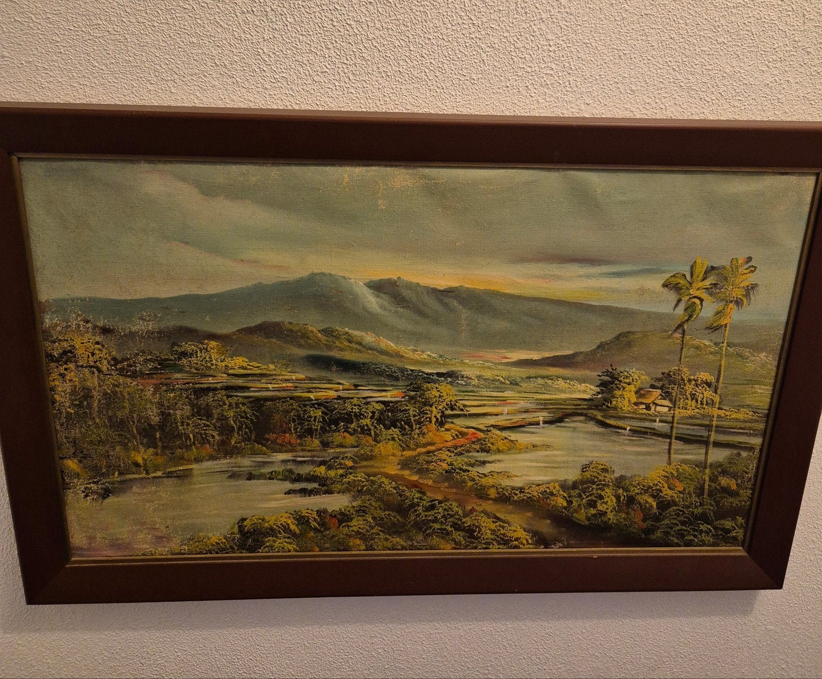 Indonesisch schilderij, Antiek en Kunst, Ophalen