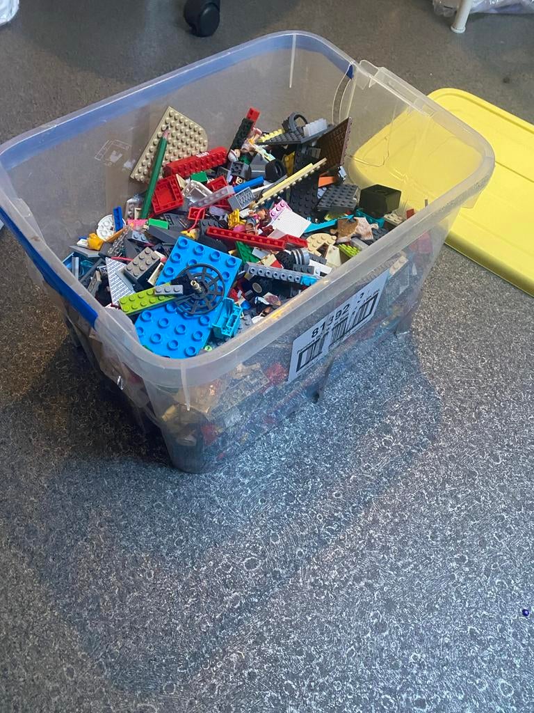 Grote doos vol LEGO stenen Lego voor uren speelplezier, Kinderen en Baby's, Speelgoed | Duplo en Lego, Gebruikt, Lego, Losse stenen