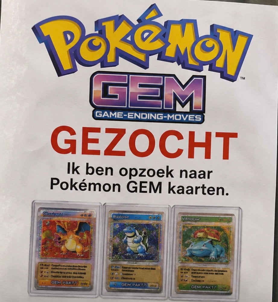 Pokemon inkoop chinees gem series, Ophalen of Verzenden, Zo goed als nieuw