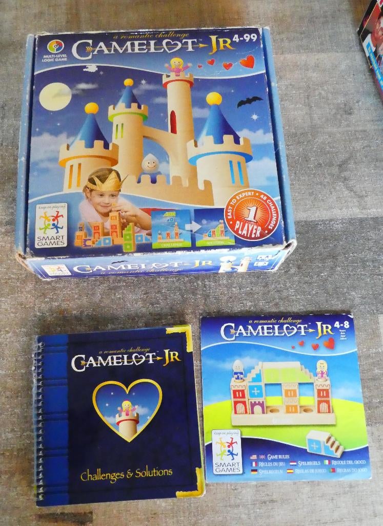 SmartGames - Camelot JR. vanaf 4 jaar, Ophalen of Verzenden, Zo goed als nieuw, Smart Games