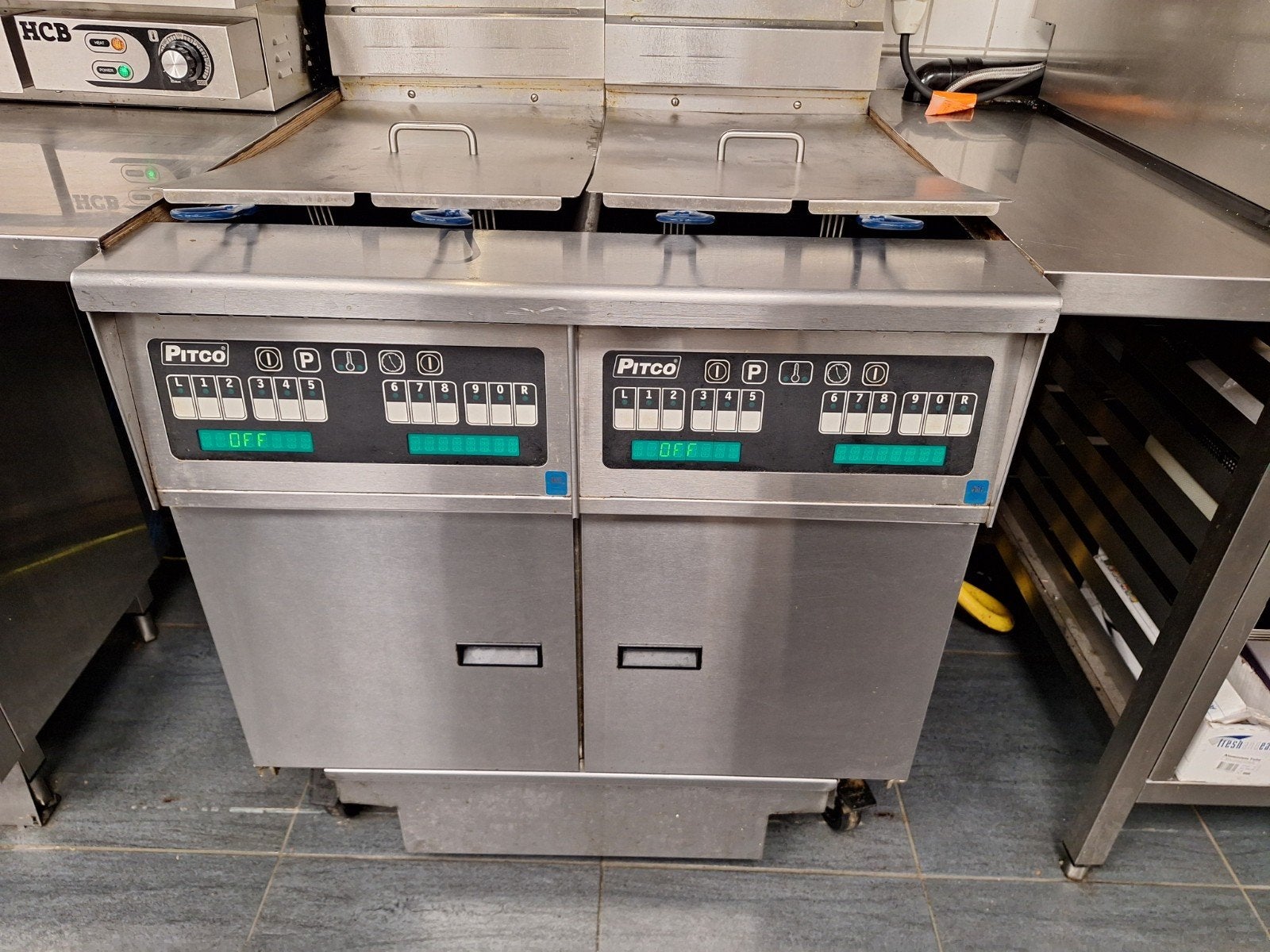 Te Koop. Dubbele Pitco Frituur, Ophalen, Fornuis, Frituur en Grillen