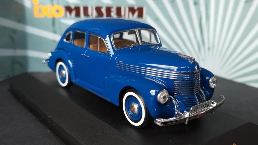 Opel Kapitan 1950 1:43 Ixo Museum Pol, Hobby en Vrije tijd, Modelauto's | 1:43, Ixo, Auto, Verzenden, .