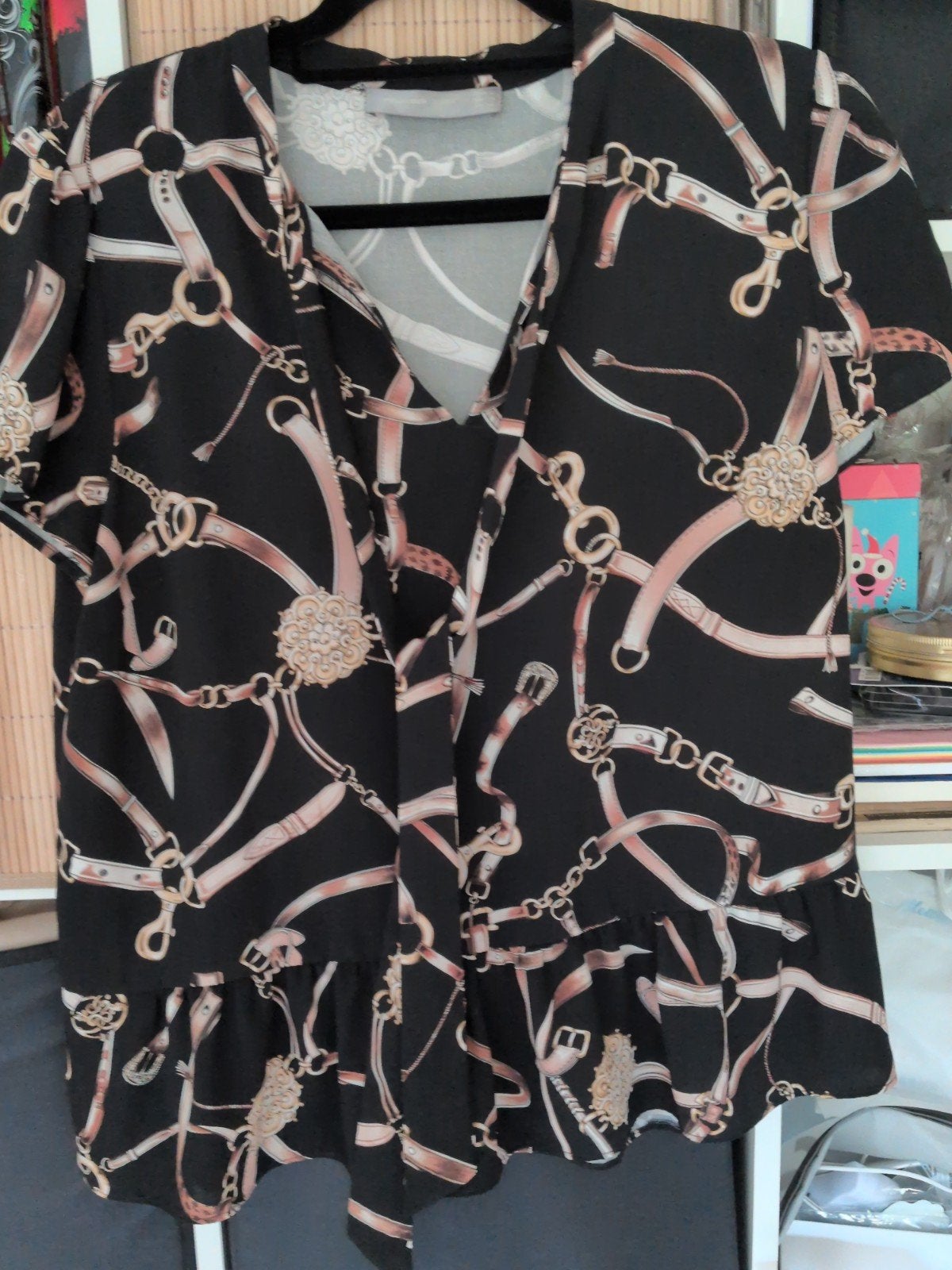hallhuber bloes, Kleding | Dames, Zwart, Maat 42/44 (L), Ophalen of Verzenden, Zo goed als nieuw