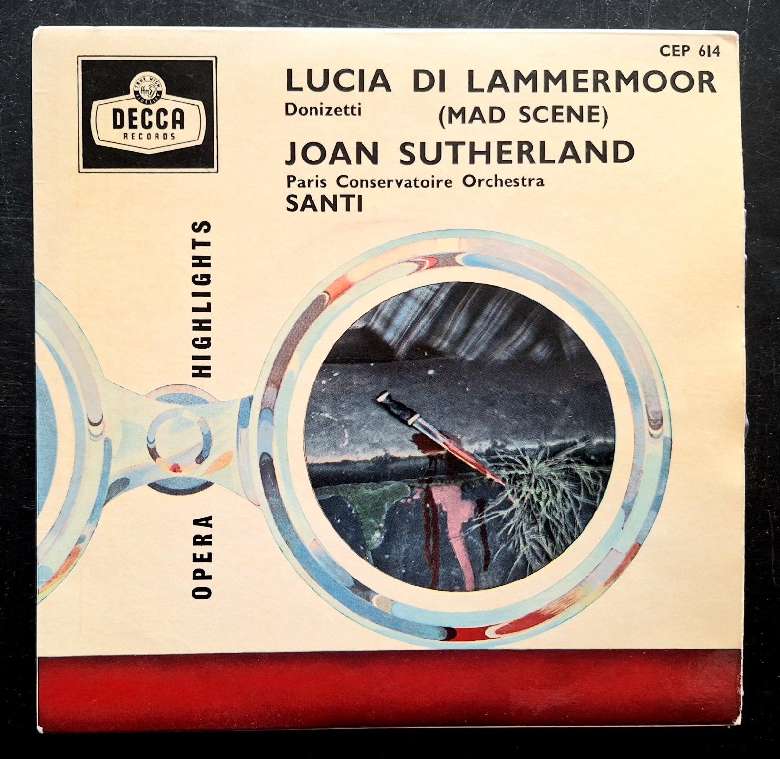 7"/SINGLE  JOAN SUTHERLAND - The Mad Scene (Donizetti), Ophalen of Verzenden, Gebruikt, Pop