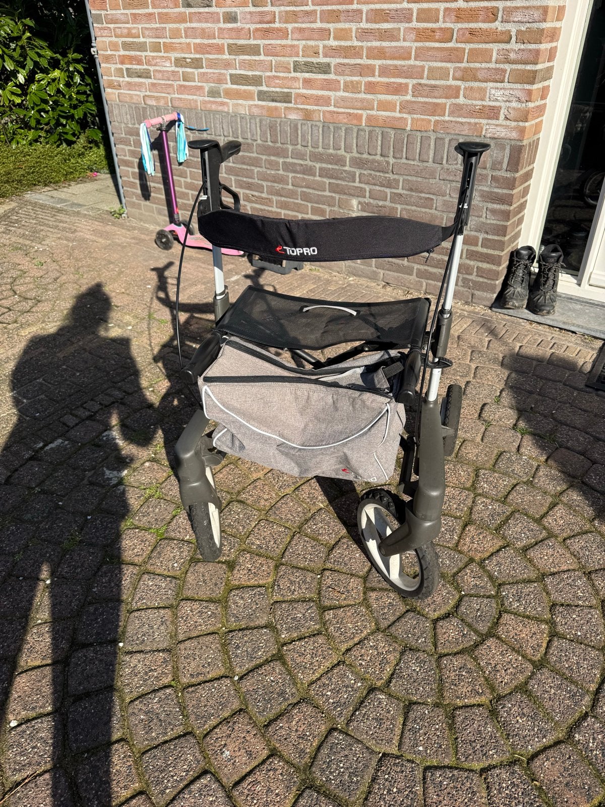 Rollator Topro Olympos maat M gebruikt, Ophalen, Lichtgewicht, Gebruikt