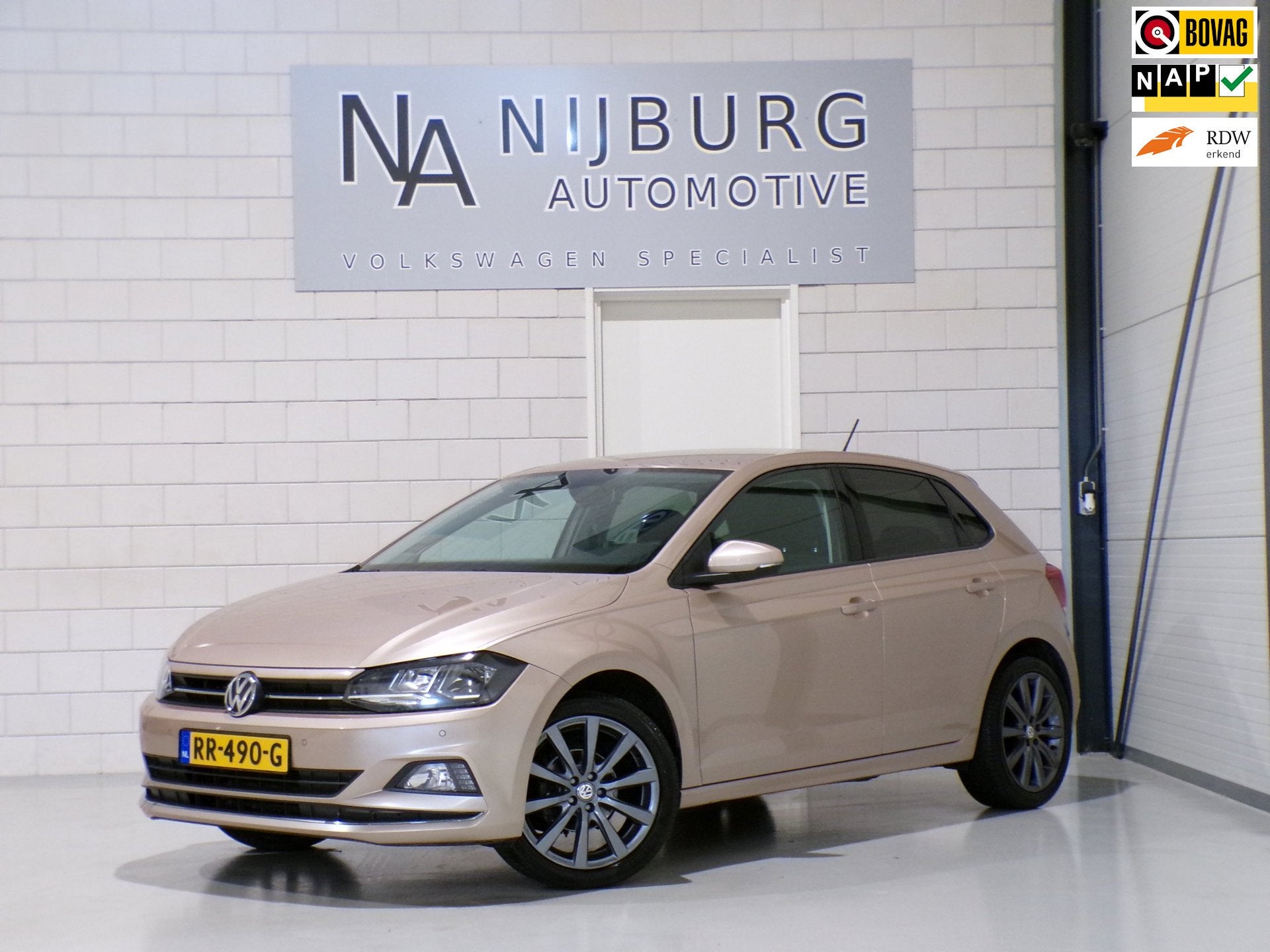 Volkswagen Polo 1.0 TSI Highline "Origineel NL!" Apple-Carpl, Stof, Euro 6, Origineel Nederlands, Bedrijf