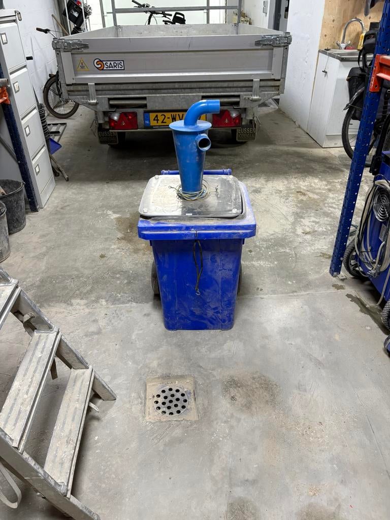 Cycloonfilter systeem, Doe-het-zelf en Verbouw, Ventilatie en Afzuiging, Ophalen of Verzenden, Zo goed als nieuw, Afzuiger