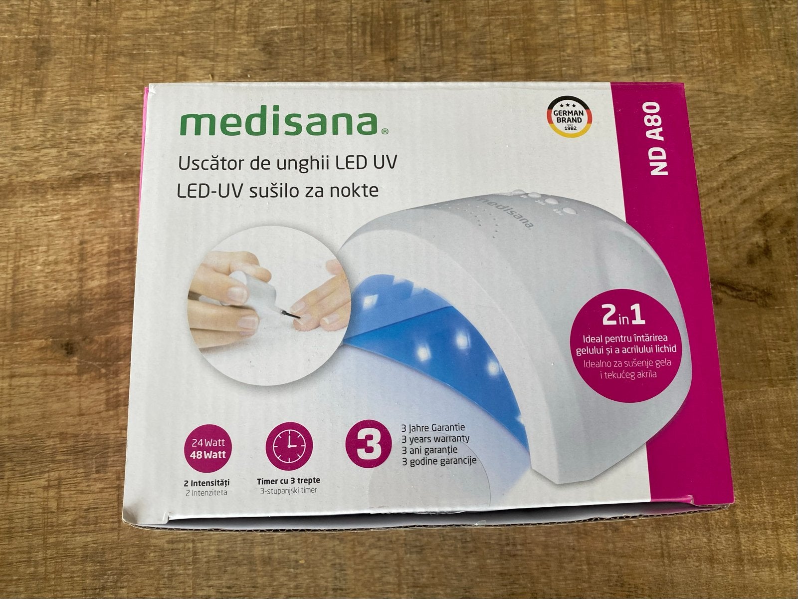 Medisana UV LED Nagellamp voor Gelnagels - Nieuw in Doos, Ophalen of Verzenden, Nieuw, Verzorging