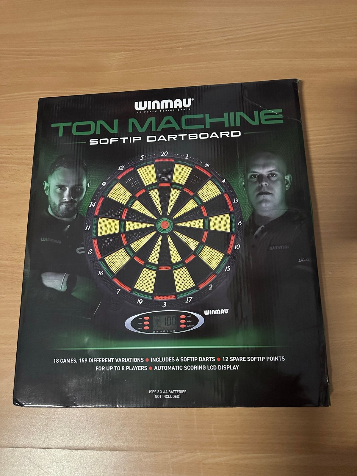 Nieuw Winmau Ton Machine Softtip Dartbord, Ophalen of Verzenden, Nieuw, Dartbord, Elektronisch