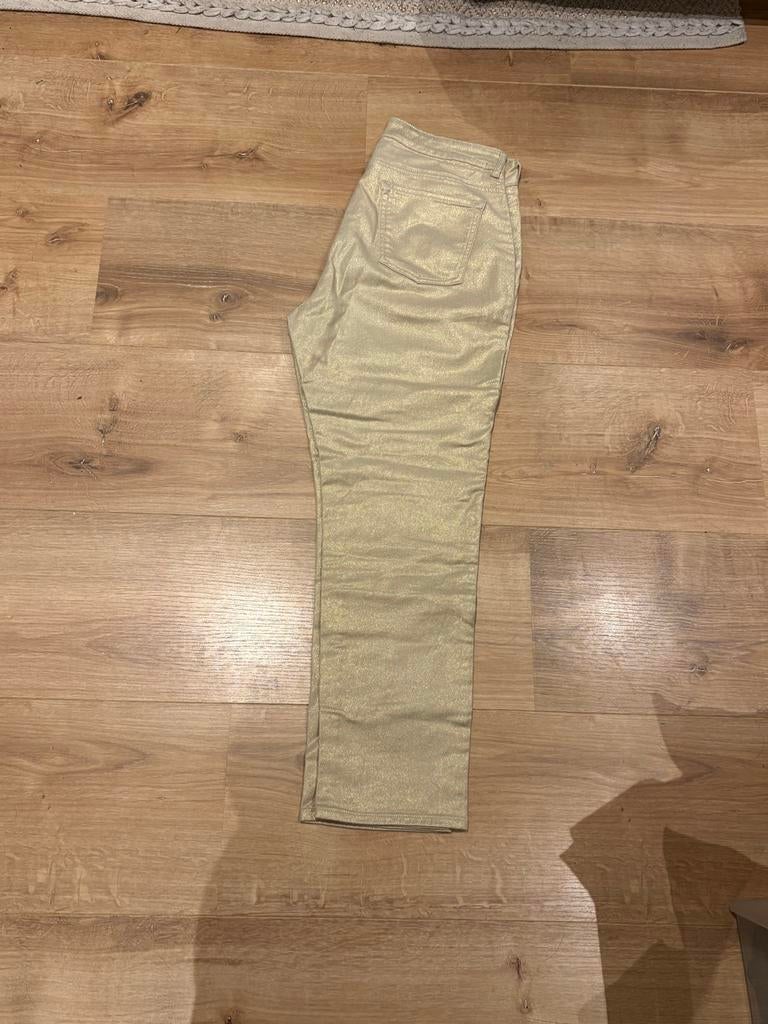 Goudkleurige jeans Leon & Harper maat 38, Kleding | Dames, Maat 38/40 (M), Overige kleuren, Nieuw, Ophalen of Verzenden