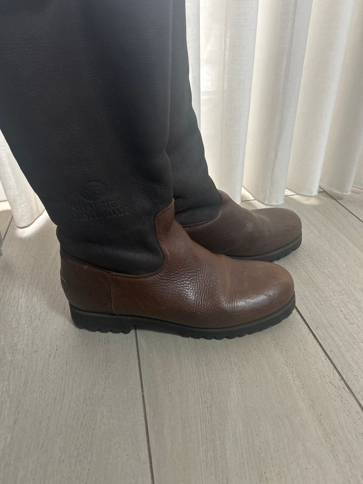 Shabbies Amsterdam laarzen, Kleding | Dames, Ophalen of Verzenden, Gedragen, Bruin, Hoge laarzen