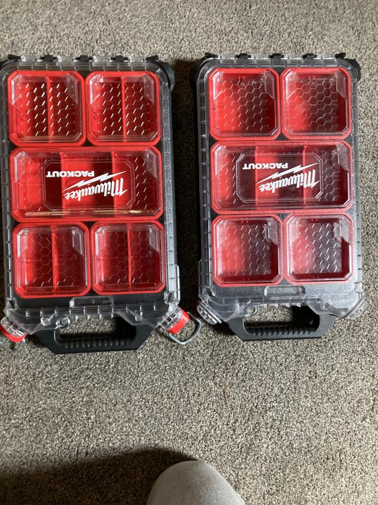 Milwaukee Packout Organizers, Ophalen, Zo goed als nieuw