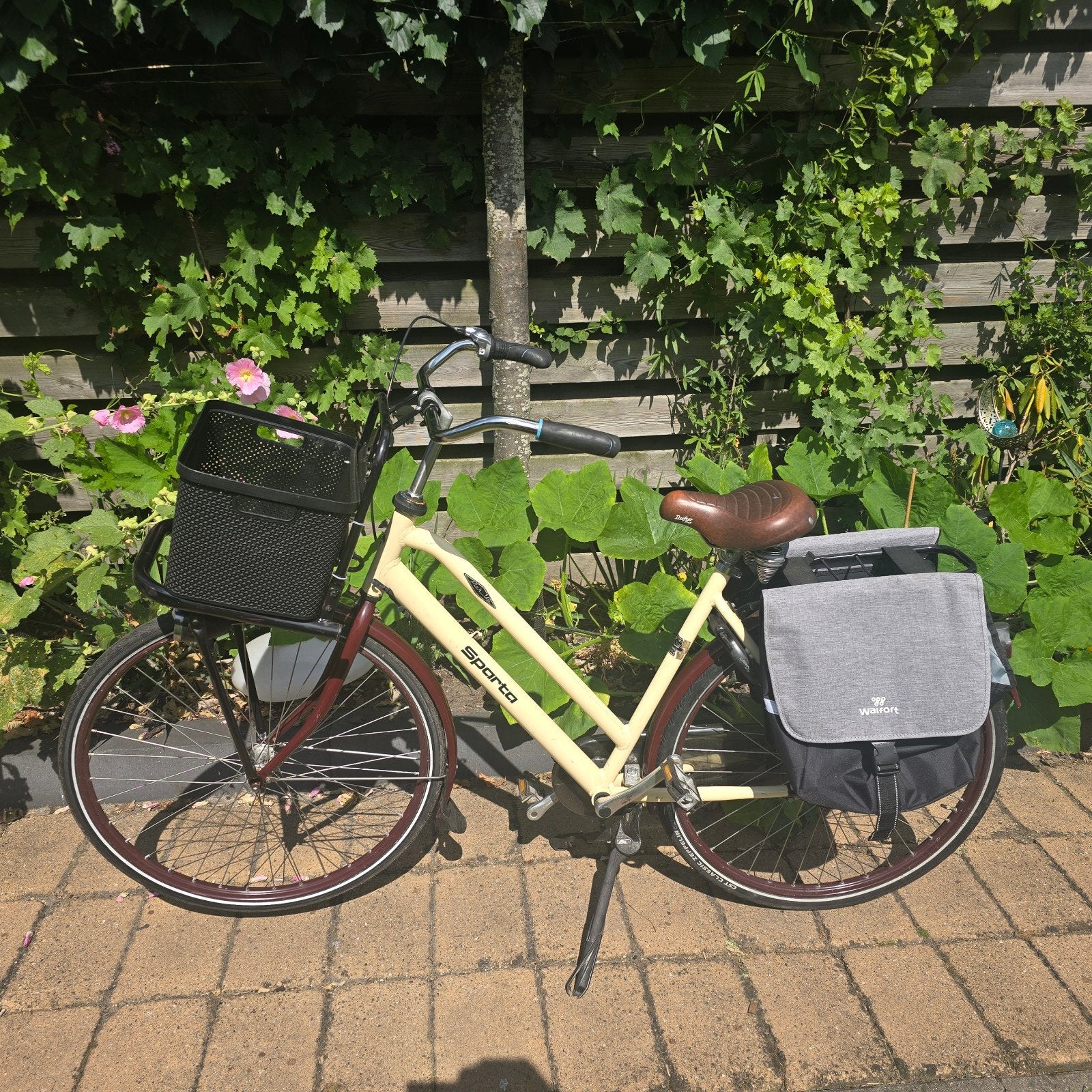 Sparta Damesfiets - Frame Maat 50 cm. 7 versnellingen, Ophalen, Sparta, Gebruikt, Velgrem