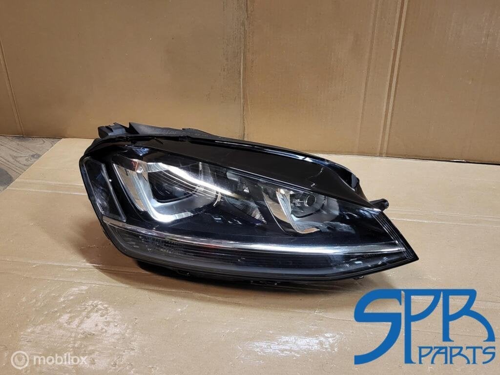 Vw GOLF 7 VII XENON RECHTER KOPLAMP RECHTS 5G1941032 COMPLEE, Gebruikt, VOLKSWAGEN, Volkswagen, Ophalen of Verzenden